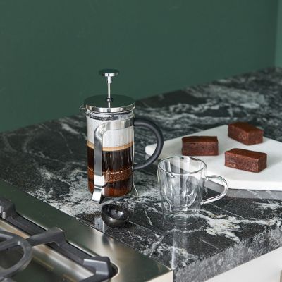 Cafetiere 350ml - RVS shiny