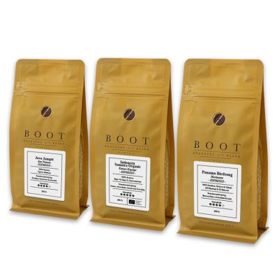 Rijk aan Avontuur - Boot gevorderdenpakket - 3-delig 250 gram Espresso