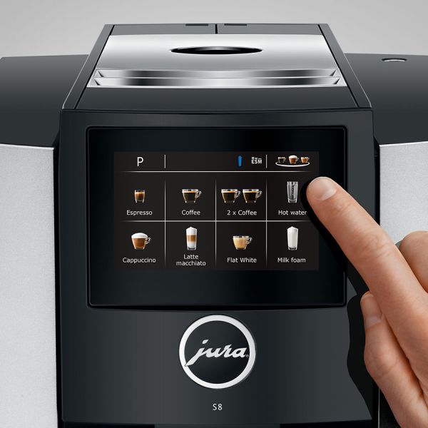 Jura S8 Moonlight Silver