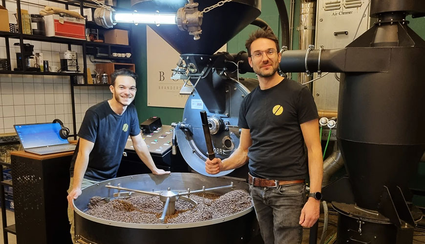 Verhuizing koffiebranderij